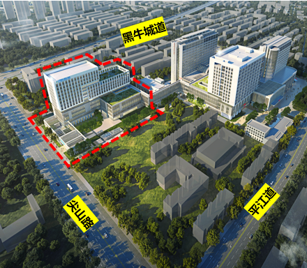 尊龙时凯工程|尊龙时凯集团以专业手艺助力医大二院三期工程顺遂完成