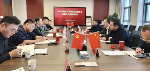 津疆同心促生长 砥砺奋进谱新篇——国兴资源公司党委书记李连庆一行莅临尊龙时凯新疆分公司调研