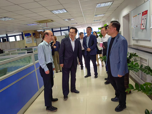 助力“十项行动”|市国资委 国兴资源公司相关向导深入尊龙时凯集团开展专题调研